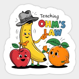 Teaching Ohm's Law Sticker